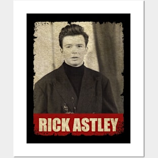 Rick Astley - NEW RETRO STYLE Posters and Art